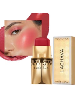 LACHAVA Multi Stick Blush for Eyeshadow and Lipstick Eyeshadow Lipstick and Face Blusher Cream 3 in 1 Non Sticky Moisturizing Hydrating Smooth Face Blush Makeup Lipstick 8G 09  - Image 1