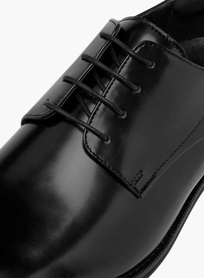 دوتشيني أحذية ديربي رجالية برباط سادة - Image 4