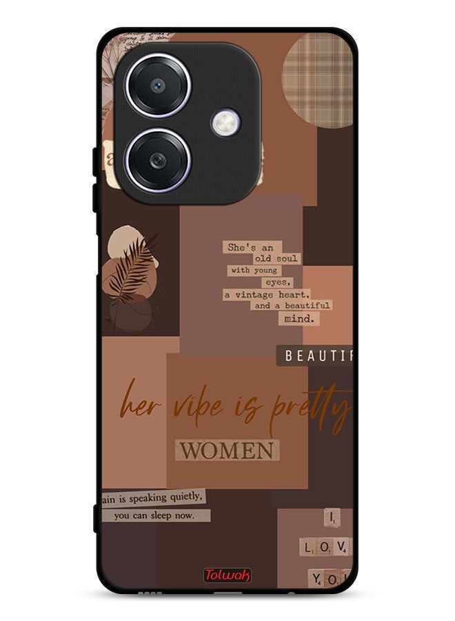 Tolwak Oppo A3 5G Protective Case Cover Adventurer Women - Image 1