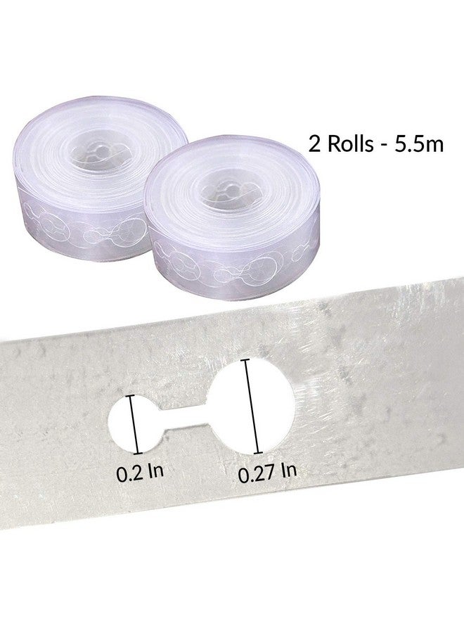 WOBBOX Balloon Arch Kit Balloon Decorating Strip Kit for Garland, Balloon Garland Tape for Wedding, Birthday, Baby Shower Decorations (2 Rolls - 5m Each) - Image 2