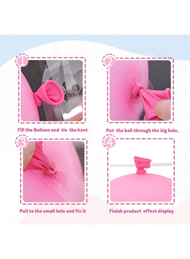 WOBBOX Balloon Arch Kit Balloon Decorating Strip Kit for Garland, Balloon Garland Tape for Wedding, Birthday, Baby Shower Decorations (2 Rolls - 5m Each) - Image 4