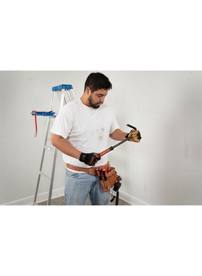 كريسنت عمود فك مسطح احترافي بمؤشر مع قبضة لون أسود 18 إنش DB18X-06 - Image 4