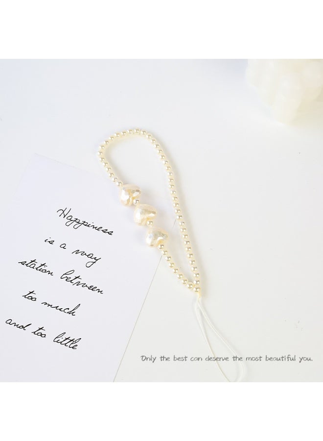 NIBEMINENT Phone Charm/ Chain Strap for Women Girls,Hanging Chain Bowknot Cell Phone Case Lanyard Wrist Strap