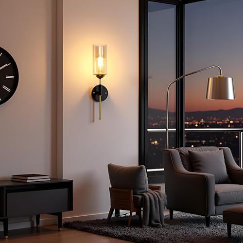 BrightLyt Wall Lights for Home Decoration, Wall Light for Living Room, Wall Lamps for Bedroom, Restaurants and Cafe (Golden Electroplating) - Image 3