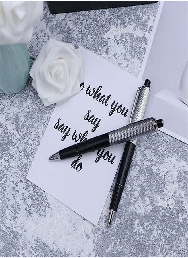 Goolsky Goolsky Fun Electro Shock Pen 2PCS, Writing Black Plastic Ballpoint Shocking Pens Ball Pen Prank Joke Trick Toys Pen Funny Gadget Toy for School Students  - Image 5