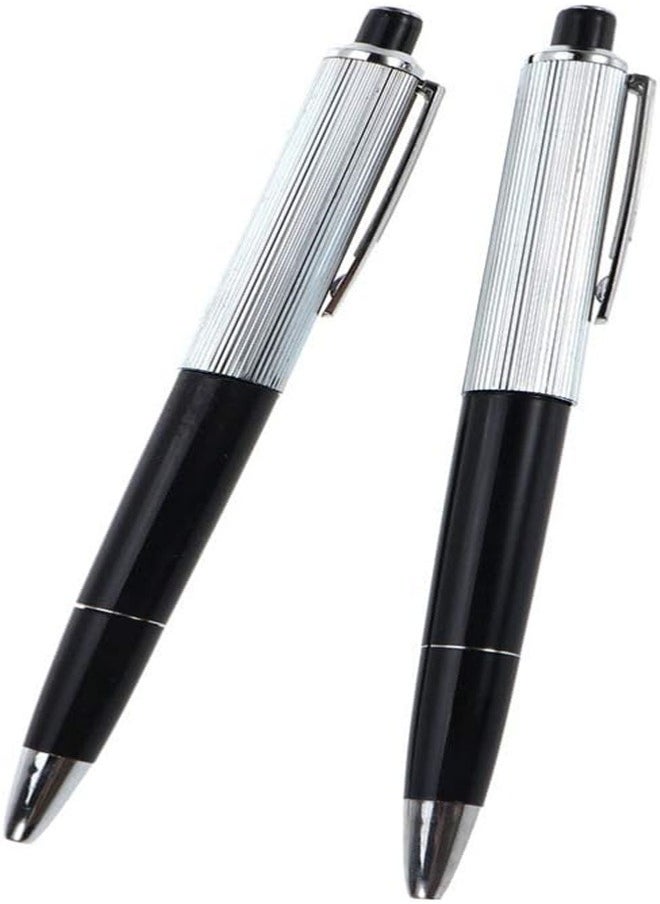 Goolsky Goolsky Fun Electro Shock Pen 2PCS, Writing Black Plastic Ballpoint Shocking Pens Ball Pen Prank Joke Trick Toys Pen Funny Gadget Toy for School Students  - Image 1