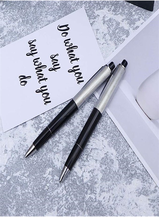 Goolsky Goolsky Fun Electro Shock Pen 2PCS, Writing Black Plastic Ballpoint Shocking Pens Ball Pen Prank Joke Trick Toys Pen Funny Gadget Toy for School Students  - Image 2