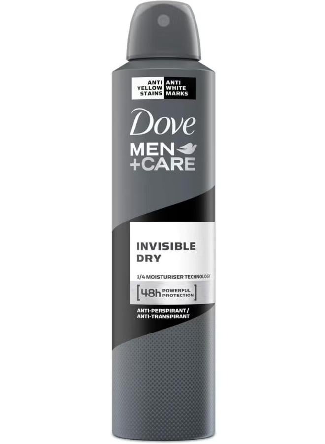 دوف DOVE MEN +CARE INVISIBLE DRY BODY SPRAY 250ML