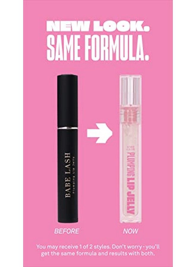 Babe Lash Babe Original Babe Glow Plumping Lip Jelly High Shine Lip Plumping Gloss For Fuller Thicker Lips Moisturizing Hydrating And Soothing Clear - Image 3