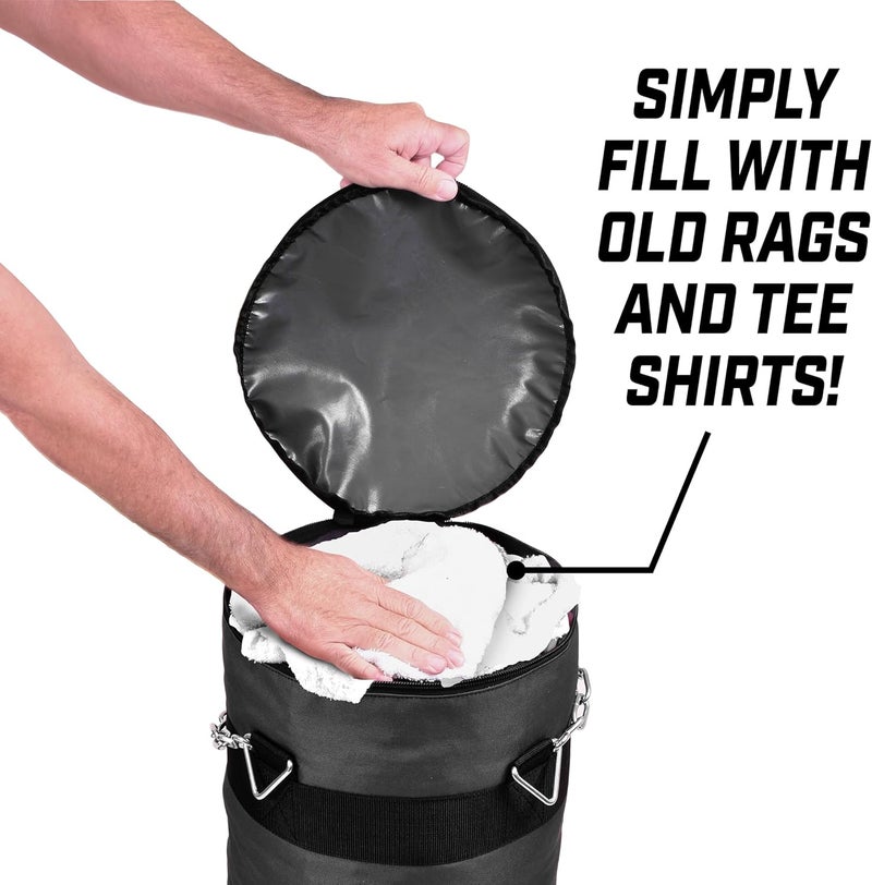 GoSports GoSports Fillable Punching Bag Training Aid  Great for Boxing MMA Muay Thai and More Fill with Clothes and Rags - Image 2