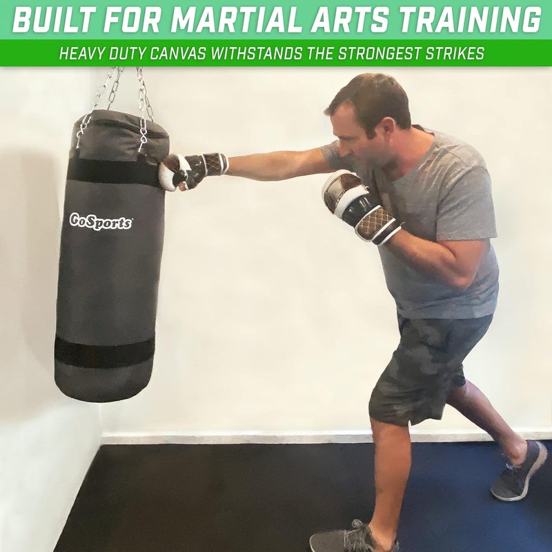 GoSports GoSports Fillable Punching Bag Training Aid  Great for Boxing MMA Muay Thai and More Fill with Clothes and Rags - Image 5
