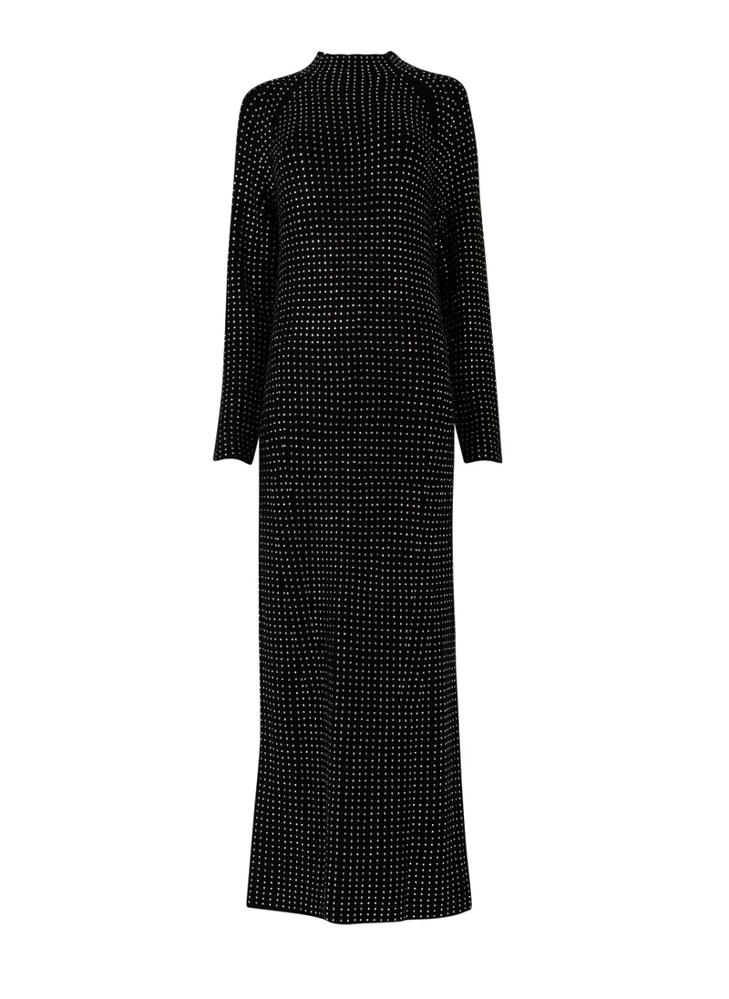 Leem  Rhinestone Knitted Dress for Women | Best Price UAE