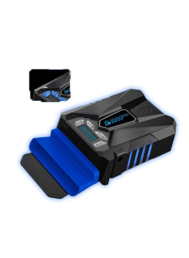 NIBEMINENT Laptop Air Extracting Cooling Fan With Display Black  - Image 2