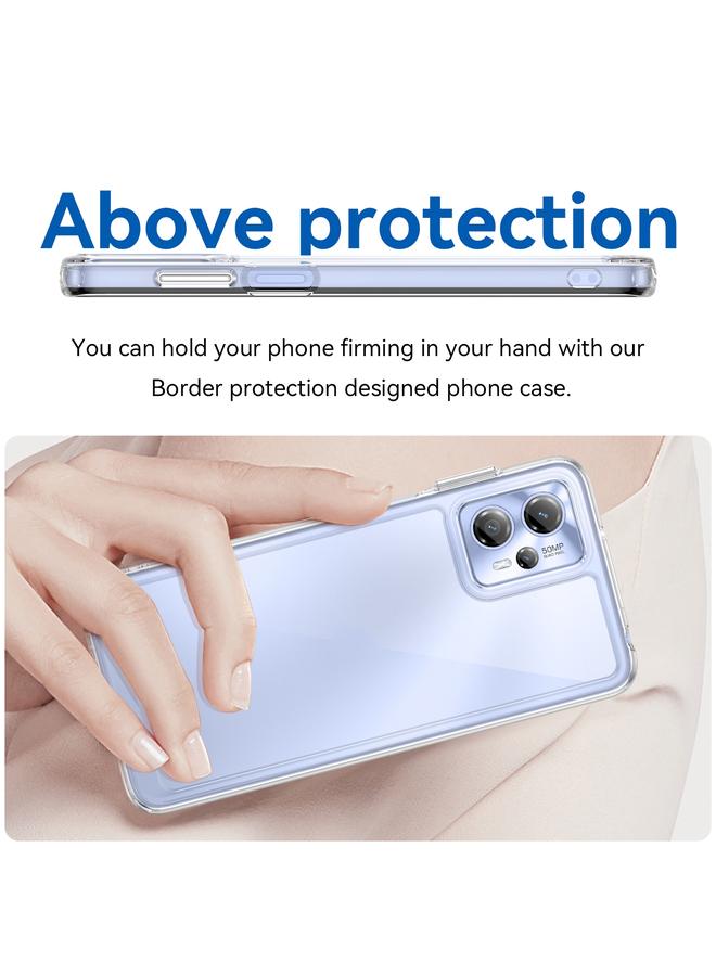 اس-توب جراب لهاتف Motorola Moto G23 من سلسلة ملونة من الأكريليك + جراب هاتف TPU - Image 4