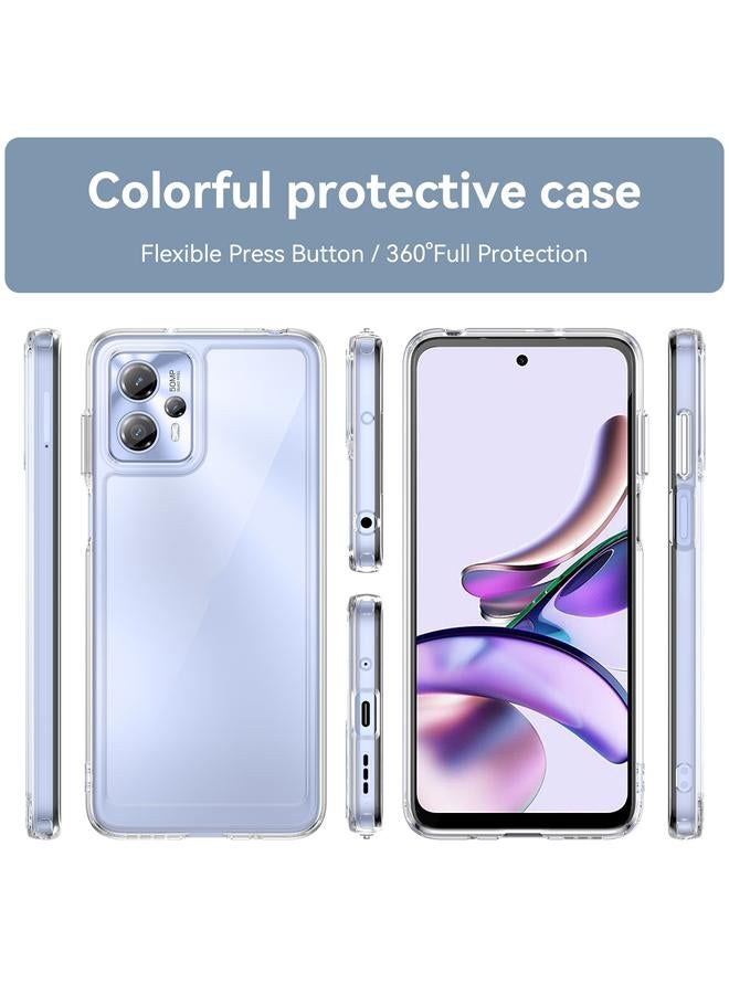 اس-توب جراب لهاتف Motorola Moto G23 من سلسلة ملونة من الأكريليك + جراب هاتف TPU - Image 2