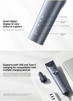 Xiaomi Xiaomi Hair Clipper 2, Cordless & Plugged-in Use, 19 Length Settings, Dual Coated Blade, Smart Anti-Clogging System, IPX7 Waterproof, BHR8999GL  - Image 2
