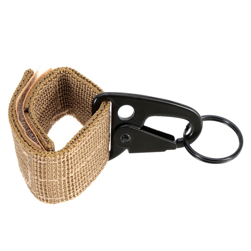 Carabiner High Strength Nylon MOLLE Webbing Buckle Key Hook Hanging Belt Buckle - Image 1