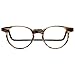Clic Magnetic Reading Glasses for Men or Women Soft Foldable Band Computer Readers Taku SXL Havana 300 Magnification - Image 4