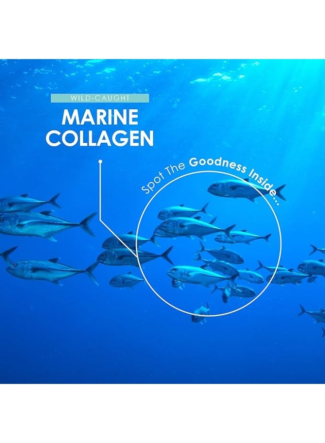 ALPHA01 Multi Collagen 2400 mg – Supports Skin, Hair, Nails & Joint Health, Made in UK, 180 Capsules - Image 5