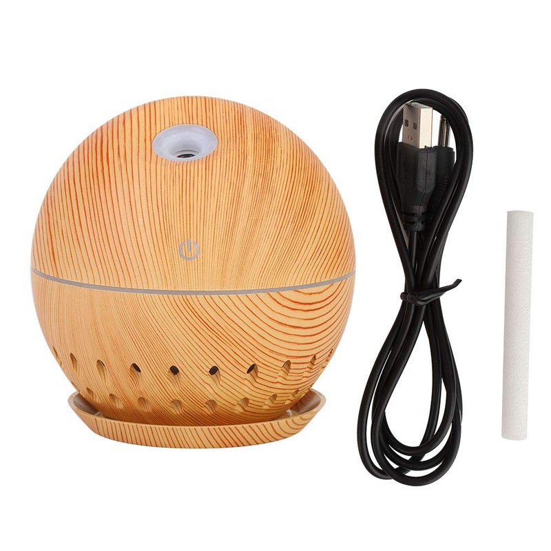 ويوبلز مرطب هواء بإضاءة LED ملونة، موزع للزيوت العطرية، مرطب هواء يعمل بمنفذ USB، يخفف الجفاف وينعش الهواء ويزيد الرطوبة - Image 2