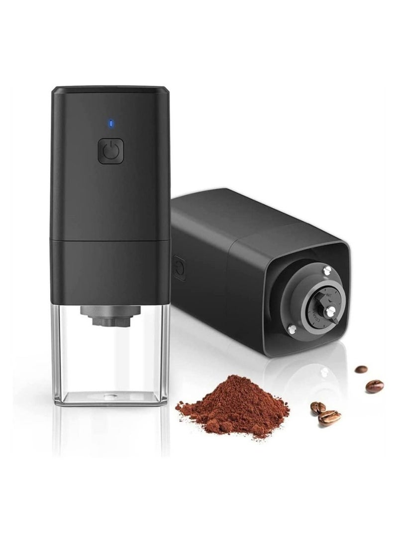 DMG TECH Portable Coffee Grinder, USB Coffee Grinder 1300mAh, 30g Capacity Adjustable Automatic Grinder, Suitable for Home Travel Office Coffee Shop  - Image 1