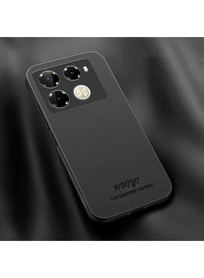 Zaboon Case For Infinix Note 40 Pro 5G HUIYI Leather Magnetic Phone Case - Image 1