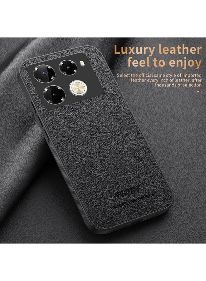 Zaboon Case For Infinix Note 40 Pro 5G HUIYI Leather Magnetic Phone Case - Image 3