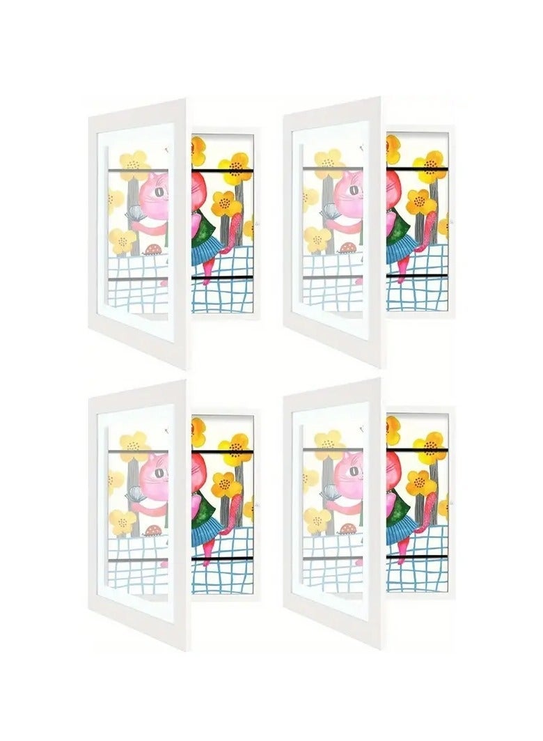 Beauenty Kids Art Frames, Front-Opening, Great For Kids Drawings, Artworks - Image 2
