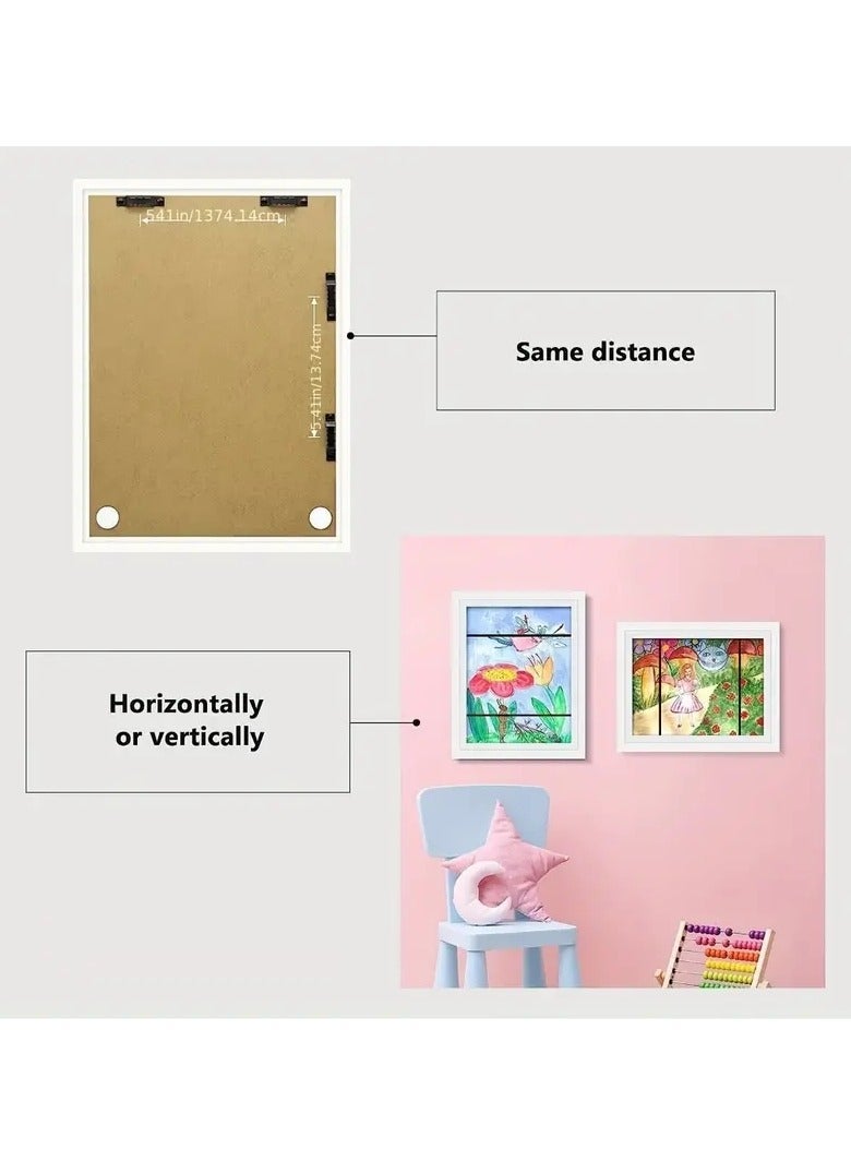 Beauenty Kids Art Frames, Front-Opening, Great For Kids Drawings, Artworks - Image 3