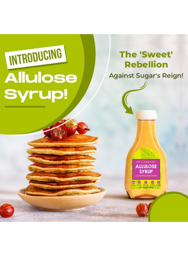Livsmart Allulose Syrup, Sugar Free Liquid Sweetener, Zero Calorie (360g) - Image 3