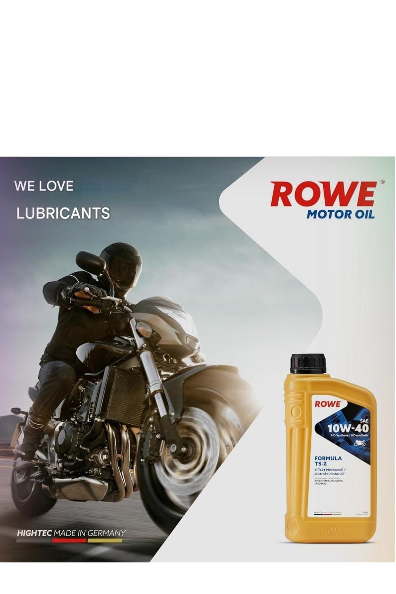 رووي روى هايتيك فورمولا SAE 10W-40 TS-Z زيت محرك صناعي - 1 لتر (ألمانيا) - Image 2