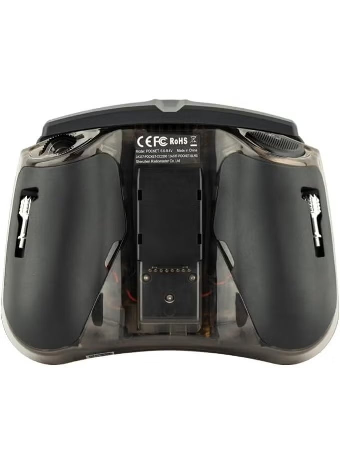 RadioMaster Pocket CC2500 RC Controller Hall Gimbal EdgeTX LED Portable FPV Remote Charcoal Mode 2 - Image 5