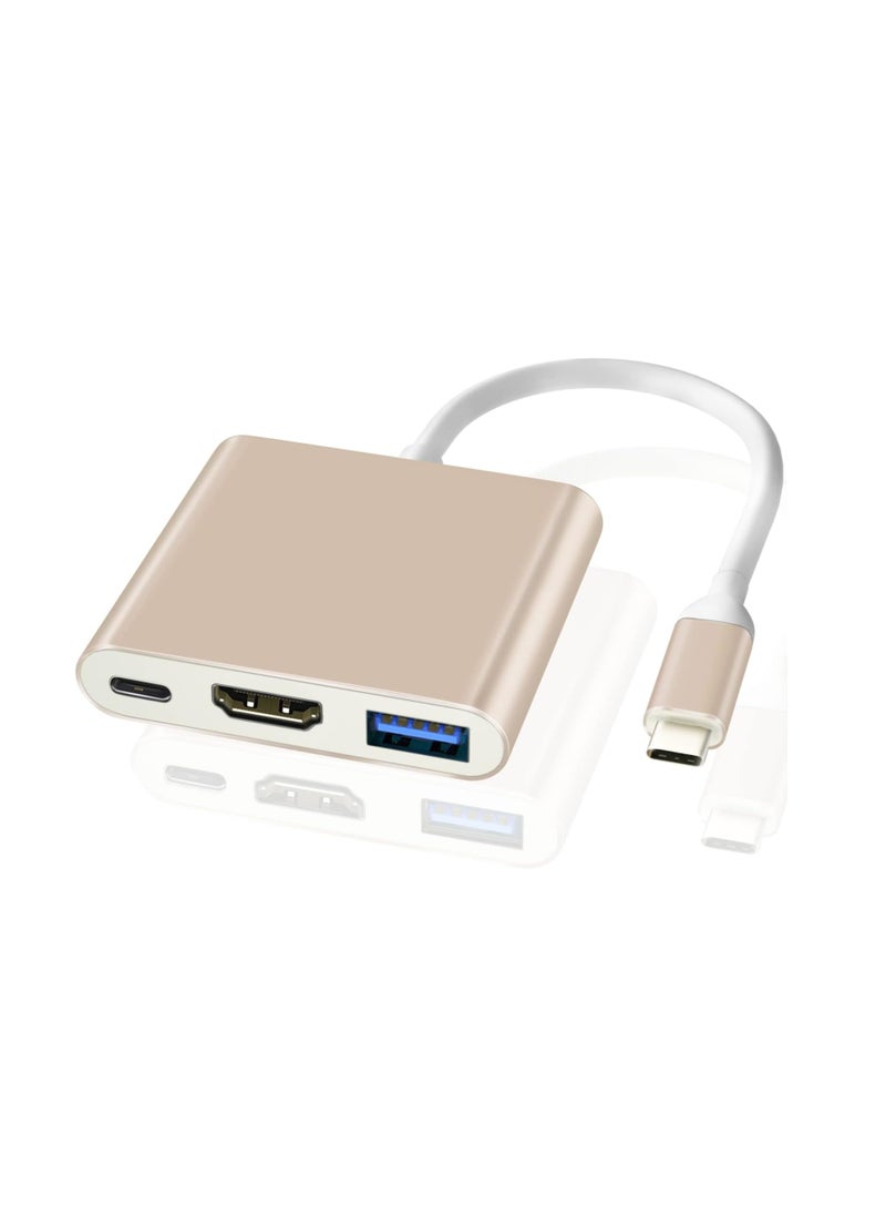 Generic 3-in-1 USB C Adapter with 4K HDMI, USB 3.0 & Type-C Power Delivery  - Image 2