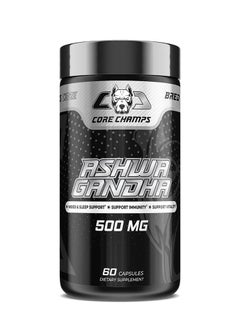 Core Champs Ashwagandha 500MG 60 Capsules