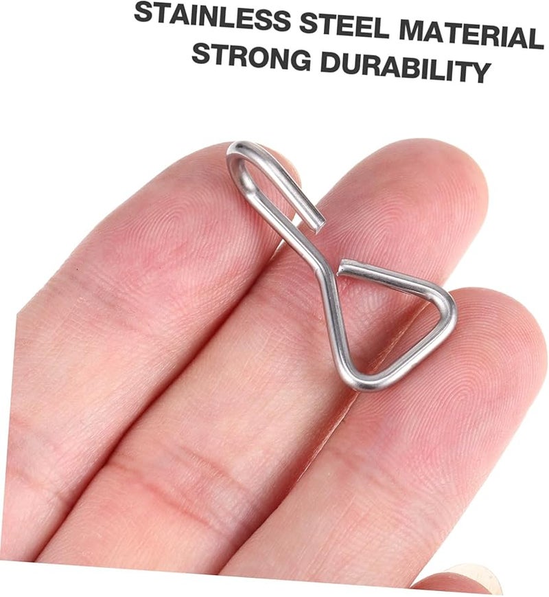 Heavy Duty Stainless Steel S Hooks 100 Pack for Car Outdoor Kitchen and Camping Gear - Image 3