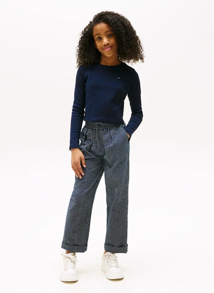 TOMMY HILFIGER Kids Pointelle Top