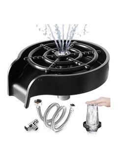 Glass Rinser for Kitchen Sink Automatic Cup Rinser with Accessories Faucet Glass Rinser Quick Cup Washer for Kitchen Sink automatic flushing device Quick Rinser forBaby Bottle Bar Glass Rinser