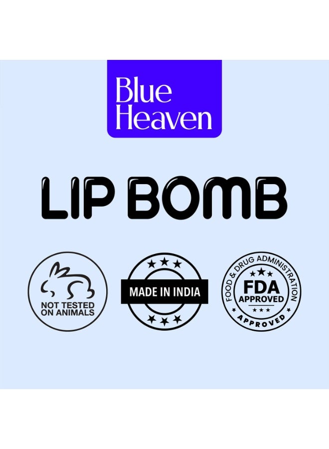 بلو هيفن مرطب شفاه ملون من بلو هيفين غني بزبدة الشيا وزيت اللوز وفيتامين E - فانيليا، 8 جم - Image 2