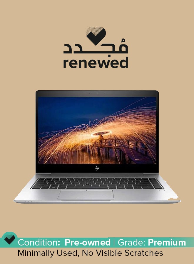 Renewed - Elitebook 840 G6 Laptop With 14-Inch Display, Intel Core i5 Processor/8th Gen/8GB RAM/256GB SSD/Intel UHD Graphics 620 Silver