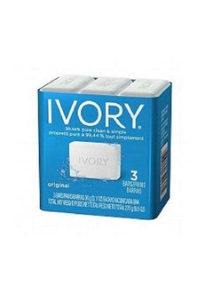 Ivory Simply Ivory Bath Bar For Unisex By Ivory 3 Count (Pack Of 2) 