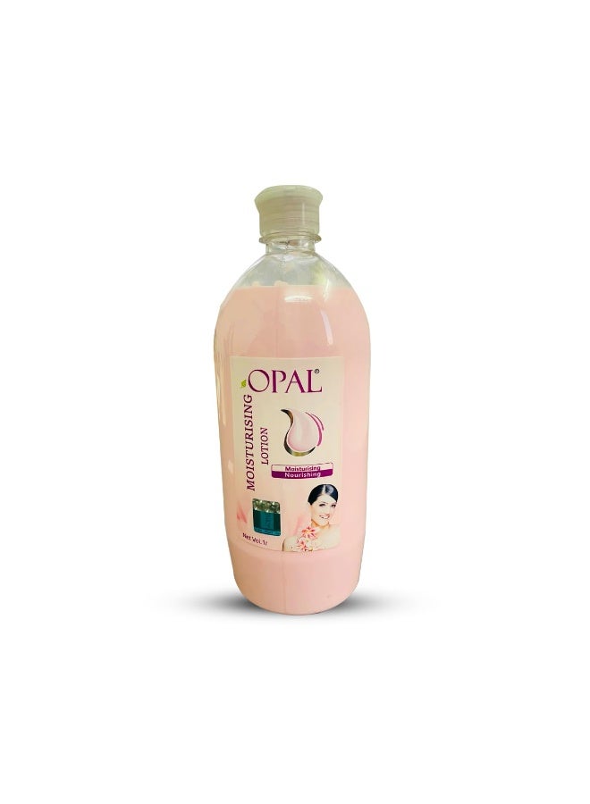 Opal Ultimate Nourishing Body Lotion For Dry Skin | Fast Absorbing & Winter Body Milk Lotion | Body Lotion For Women & Men All Skin Types- 1 Litres - Image 1