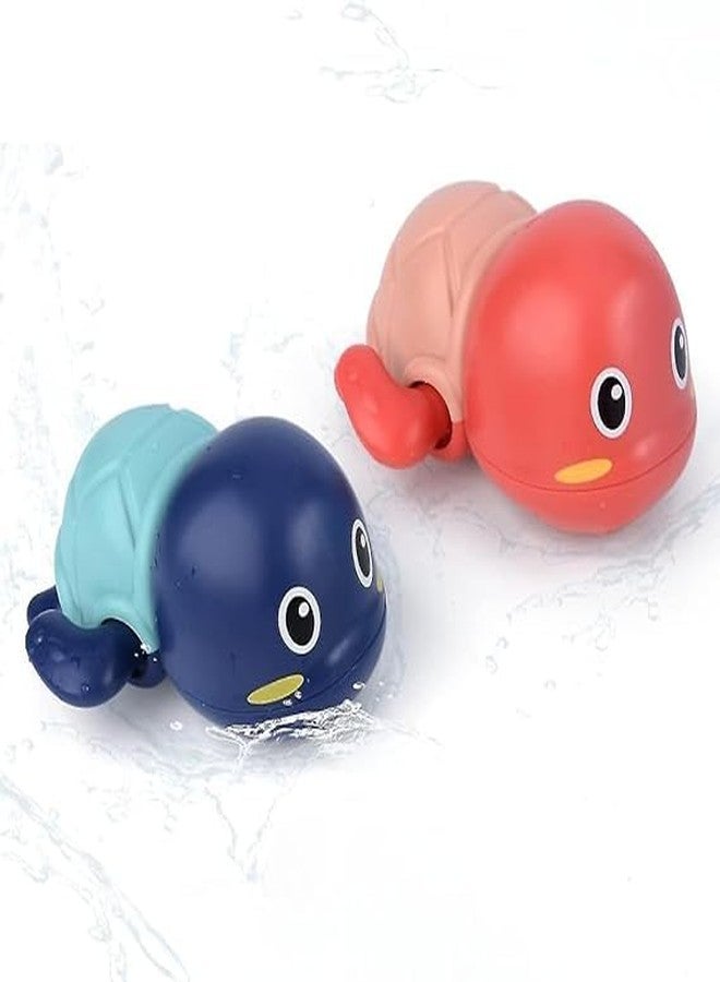 MOPANIRAJ Pool Toy Baby Bath Toys Wind Up Swimming Turtles for Bathtub Pool Water Play, Non-Toxic Floating Bath Toy Set for Toddlers Boys Girls 6 Months -3 Years, Hand-Eye Coordination Toy - Image 5