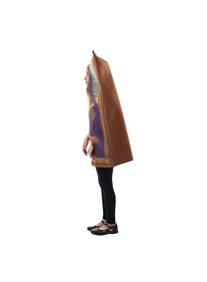 EraSpooky Kids Mona Lisa Costume Funny Celebrity Paintings Halloween Clothes - Image 4