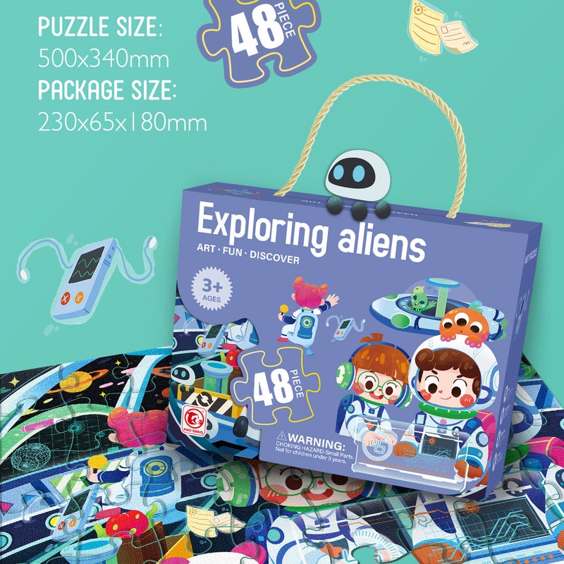 Children'S Puzzle Children'S Puzzle Toy Portable Color Box Children'S Gift Puzzle Toy Children'S Puzzle - Image 1