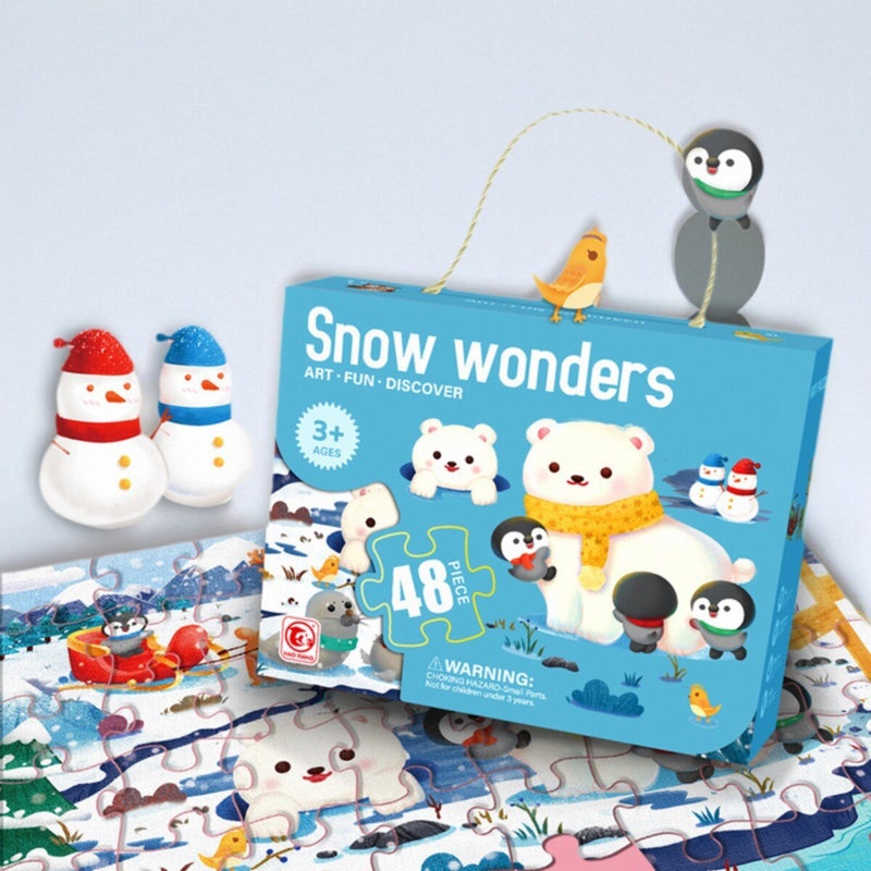 Children'S Puzzle Children'S Puzzle Toy Portable Color Box Children'S Gift Puzzle Toy Children'S Puzzle - Image 2