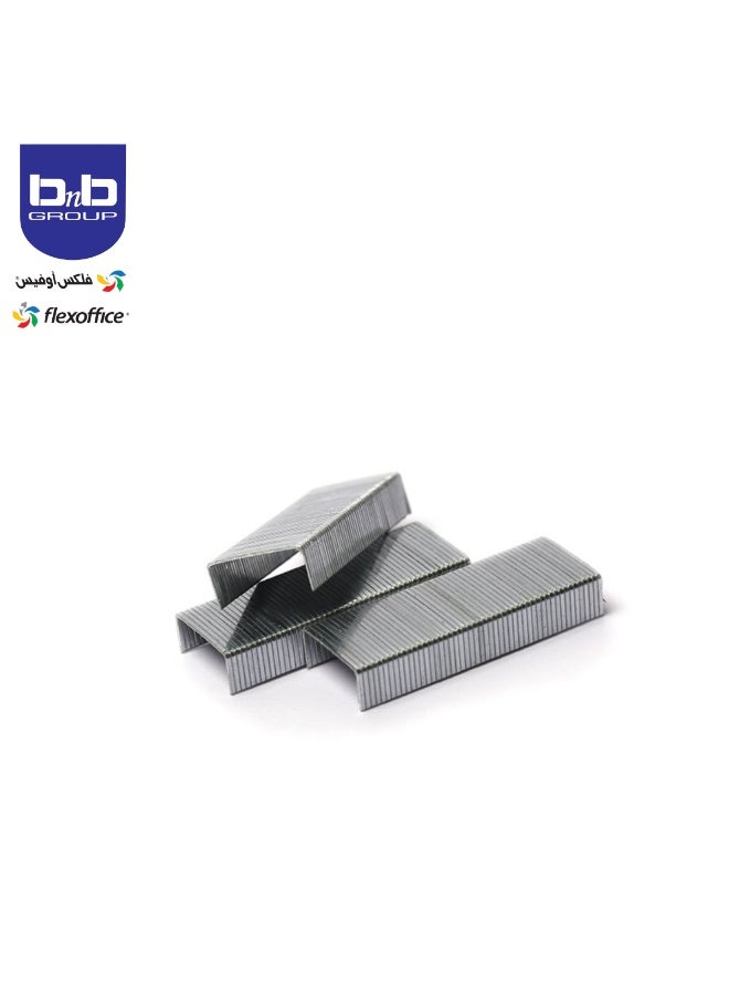 FLEXOFFICE Desk Stapler Set Includes Stapler, Staple 1000 Pieces  Manual Stapler Suitable for Office School Students. - Image 3