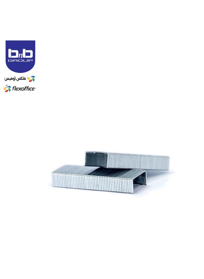 FLEXOFFICE Desk Stapler Set Includes Stapler, Staple 1000 Pieces  Manual Stapler Suitable for Office School Students. - Image 4