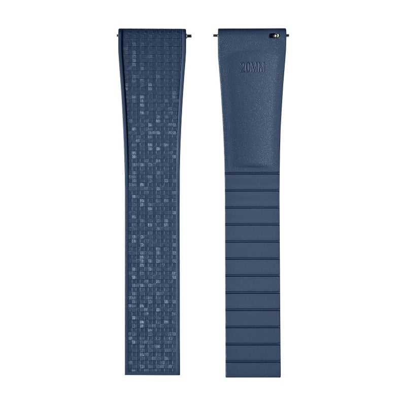 Bluejw Quick Release FKM Rubber Watch Strap 18mm 20mm 21mm 22mm - Premium Waterproof Replacement Band for Tissot & Omega Watches - Image 1