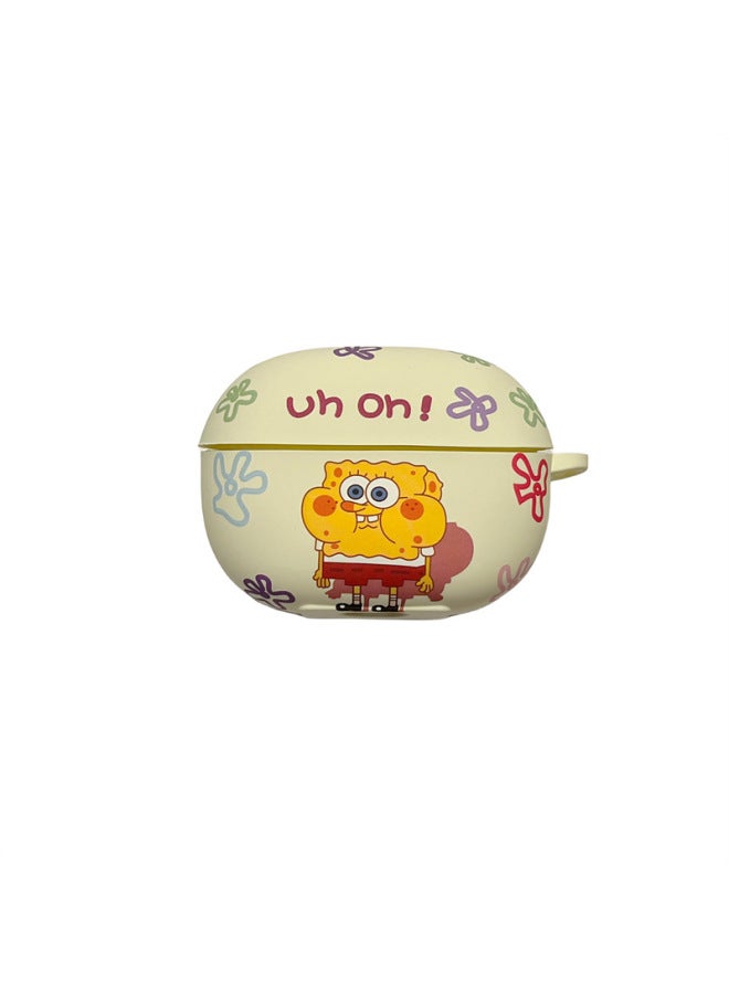 Loquat For Redmi Redmi Buds5 Pro Headphone Case Cartoon Soft Case For XiaomiNoise Reduction Wireless Bluetooth Protective Case-Color:Silicone Soft Shell-Beige Baby-Model:Redmi Redmi Buds5Pro (Protective Ca  - Image 1