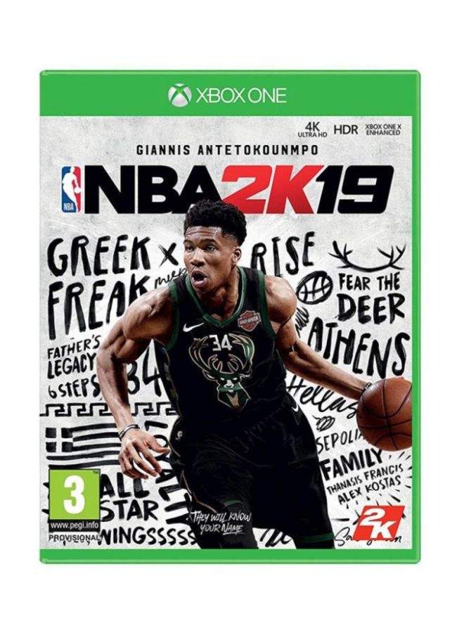 2كي لعبة الفيديو "Nba 2K19" (إصدار عالمي) - رياضات - xbox_one - Image 1